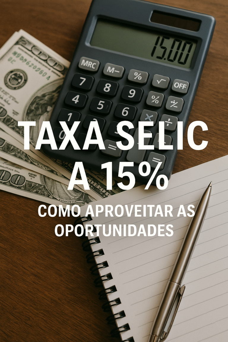 Taxa Selic a 15%: Como Aproveitar as Oportunidades