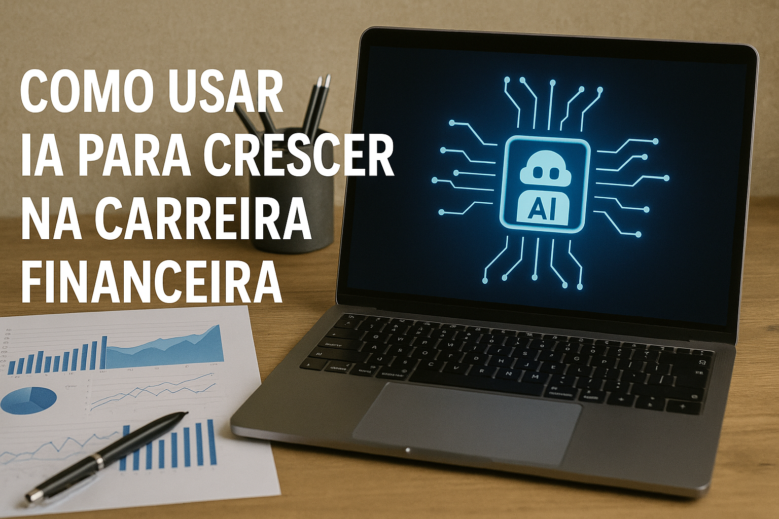 Como usar IA para crescer na carreira financeira