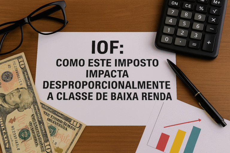 IOF: Como Este Imposto Impacta Desproporcionalmente a Classe de Baixa Renda