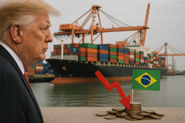 Como a sobretaxa de 50% anunciada por Trump provocou queda de preços no Brasil