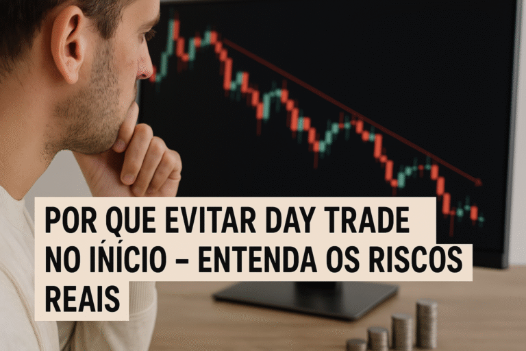 Por que evitar day trade no início – entenda os riscos reais