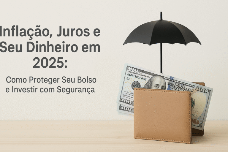 Inflação, Juros e Seu Dinheiro em 2025: Como Proteger Seu Bolso e Investir com Segurança