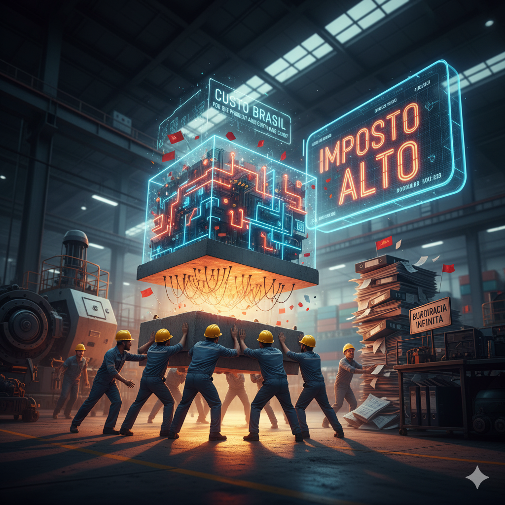 Custo Brasil: Por que produzir e vender aqui custa mais caro do que deveria