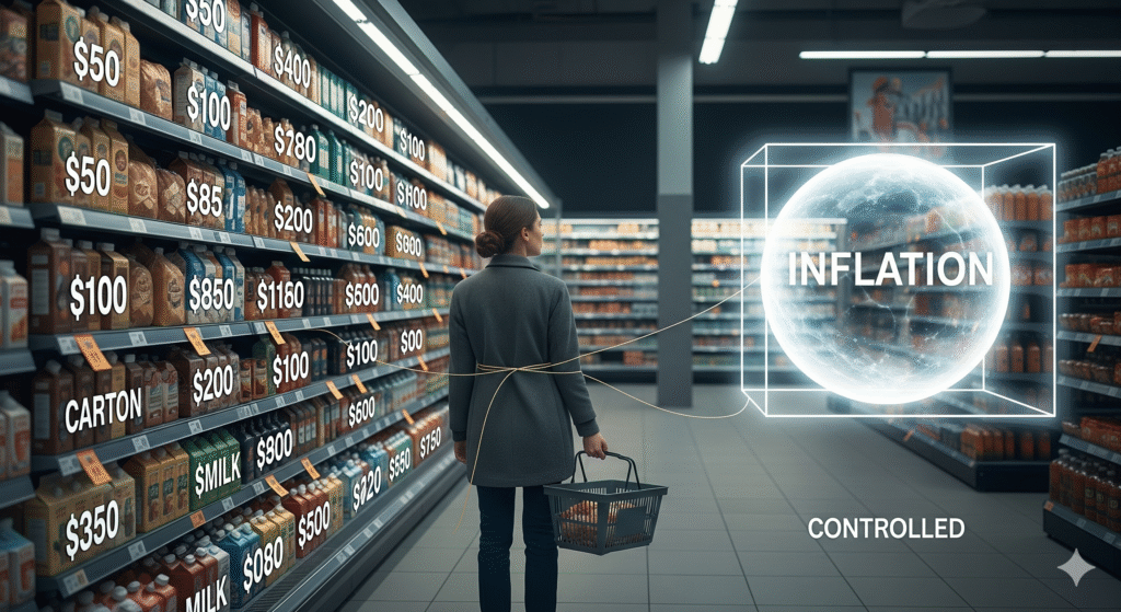 Inflação Controlada: Por que os Preços Ainda Parecem Altos?
